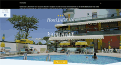 Desktop Screenshot of hoteljadran.it