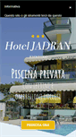 Mobile Screenshot of hoteljadran.it